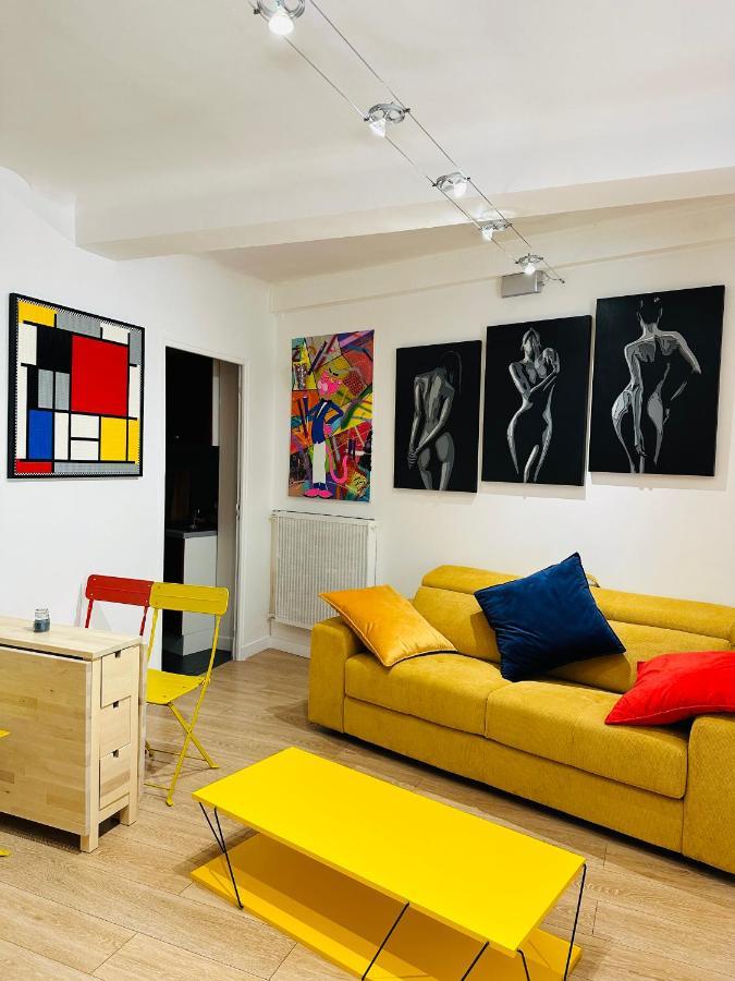 Pop Appart Appartement Artiste Configure En Galerie Dart A 200 M Du Centre Ville Avec Parking Prive Et Securise Gratuit Dans Copropriete Avignon Exteriér fotografie